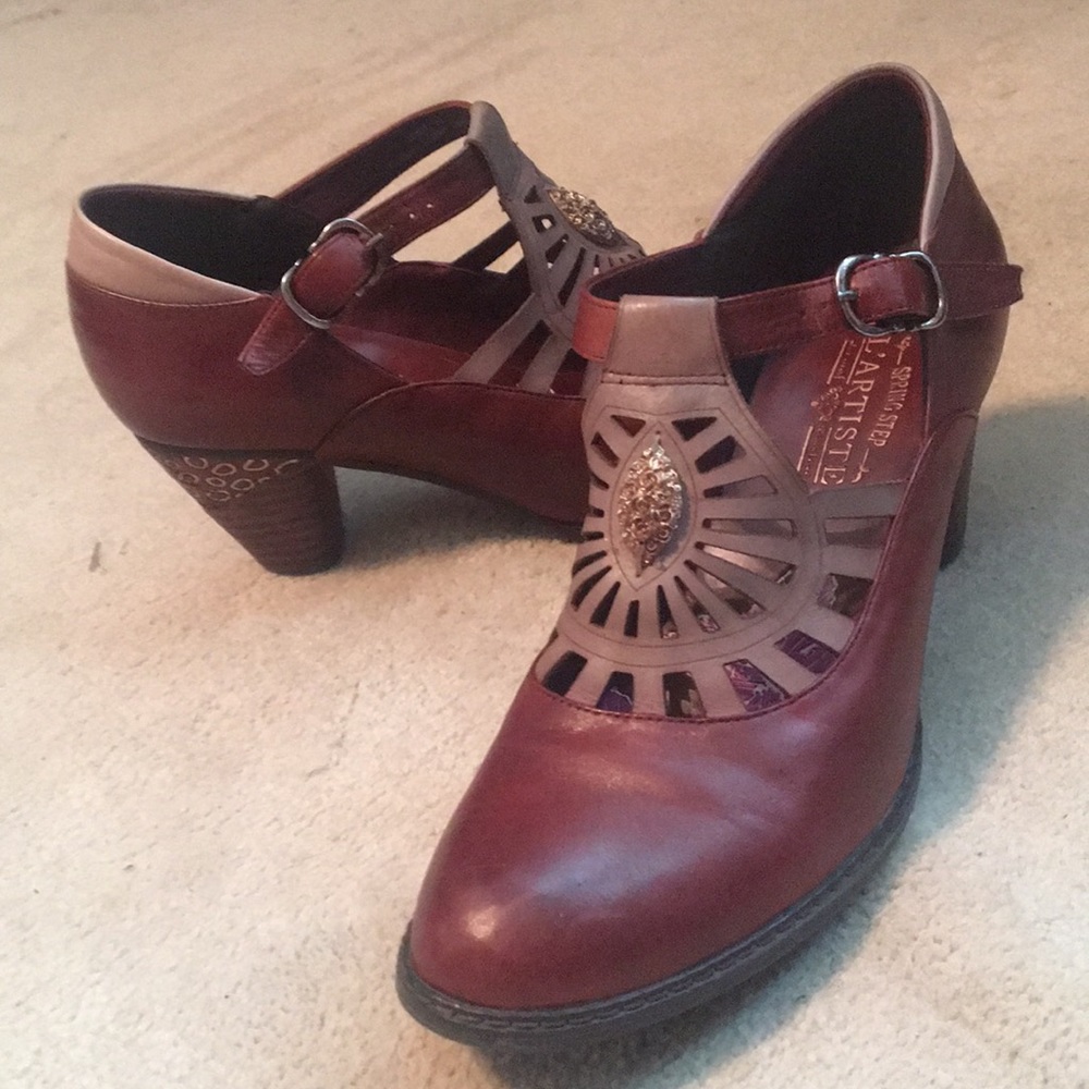 Spring step L’Artiste shoes size 10